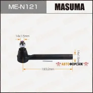 ���������� ������� ���� Masuma Nissan Murano / Z50 Masuma ME-N121 Masuma MEN121 ����