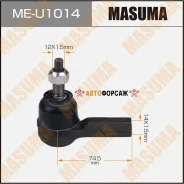 ���������� ������� ���� Masuma Chevrolet AVEO (T300) 12-18 Masuma ME-U1014 Masuma MEU1014 ����