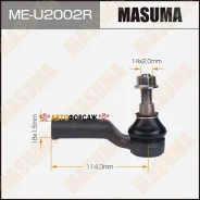 ���������� ������� ���� Masuma Volvo S60 II, S80 II, V70 III RH Masuma ME-U2002R Masuma, ������ MEU2002R ����