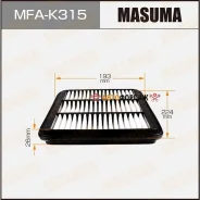 ��������� ������ A9209 Masuma LHD Daewoo/ Matiz/ V800, V1000 06- (1/40) Masuma MFA-K315 Masuma MFAK315 ����