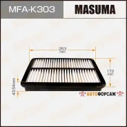 ��������� ������ A2517 Masuma LHD KIA/ Sportage/ V2000, V2700 04- (1/40) Masuma MFA-K303 Masuma MFAK303 ����