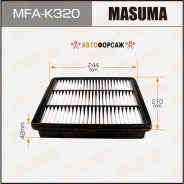 ��������� ������ A9313 Masuma LHD Hyundai/ Terracan/ V2500, V2900, V3500 01-06 (1/20) Masuma MFA-K320 Masuma MFAK320 ����