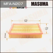 ��������� ������ A2512 Masuma Nissan/ Pathfinder, Navara 05- (1/20) Masuma MFA-N207 Masuma MFAN207 ����