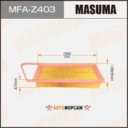��������� ������ A4502 Masuma Mazda/ Mazda2 (1/20) Masuma MFA-Z403 Masuma MFAZ403 ����
