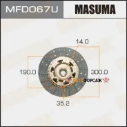 ���� ��������� Masuma 300*190*14*35.2 (1/5) Masuma MFD067U Masuma MFD067U ����