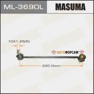 ������ ������������� (����) Masuma front Toyota Harrier / MCU1#W, ACU1#W, SXU1#W LH Masuma ML-3690L Masuma, ����� �������� ML3690L ����