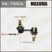 ������ ������������� (����) Masuma front Mitsubishi Pajero Sport / KG4W LH Masuma ML-7950L Masuma, ����� �������� ML7950L ����