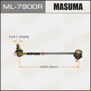 ������ ������������� (����) Masuma front Mitsubishi RVR / N6, N7 RH Masuma ML-7900R Masuma, ������ �������� ML7900R ����