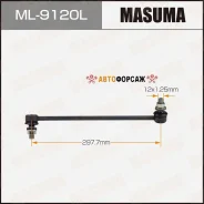 ������ ������������� (����) Masuma front Nissan Teana / L33J LH Masuma ML-9120L Masuma, ����� �������� ML9120L ����