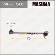 ������ ������������� (����) Masuma front Mitsubishi Grandis / NA4W LH Masuma ML-9158L Masuma, ����� �������� ML9158L ����