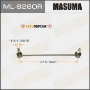 ������ ������������� (����) Masuma front Honda FIT, JAZZ / GD1, GD3 RH Masuma ML-9260R Masuma, ������ �������� ML9260R ����