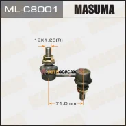 ������ ������������� (����) Masuma front Subaru Forester, XV / SJ5, GP7 Masuma ML-C8001 Masuma, �������� MLC8001 ����