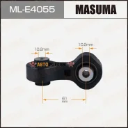������ ������������� (����) Masuma rear AUDI Q5 08-12 Masuma ML-E4055 Masuma, ������ MLE4055 ����
