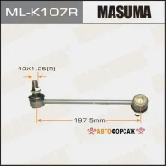 ������ ������������� (����) Masuma front Hyundai GETZ 02- RH Masuma ML-K107R Masuma, ������ �������� MLK107R ����
