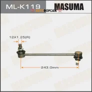 ������ ������������� (����) Masuma front Hyundai, KIA / Elantra IV, CEED I Masuma ML-K119 Masuma, �������� MLK119 ����