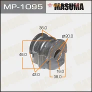 ������ ������������� Masuma /rear/ Teana, Murano 08- [��.2] Masuma MP-1095 Masuma, ������ MP1095 ����