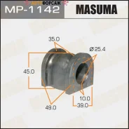������ ������������� Masuma /front/ Accord/ CL7, CL8 [��.2] Masuma MP-1142 Masuma, �������� MP1142 ����