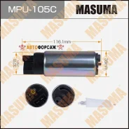 ���������� Masuma, LAND Cruiser, Pajero / UZJ100L, V45W, ����� MPU-002, ���������� ��������� Masuma MPU-105C Masuma MPU105C ����