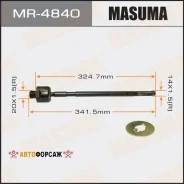 ������� ���� Masuma Nissan Terrano / R50 95-02 Masuma MR-4840 Masuma MR4840 ����