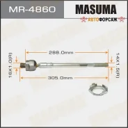 ������� ���� Masuma Nissan Wingroad / W11 99-05 Masuma MR-4860 Masuma MR4860 ����