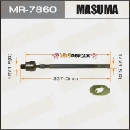 ������� ���� Masuma Mitsubishi Lancer / CN9A 96-97 Masuma MR-7860 Masuma MR7860 ����