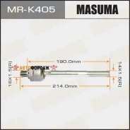 ������� ���� Masuma Hyundai Accent 06-12 Masuma MR-K405 Masuma MRK405 ����