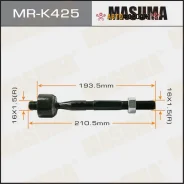 ������� ���� Masuma Hyundai Santa FE III 12-19 Masuma MR-K425 Masuma MRK425 ����