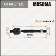 ������� ���� Masuma KIA Optima III 11-13 Masuma MR-K8120 Masuma MRK8120 ����