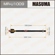 ������� ���� Masuma OPEL Mokka 12-20 Masuma MR-U1009 Masuma MRU1009 ����