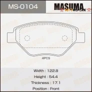 ������� �������� Masuma, AN-4592K, P68031 front (1/12) Masuma MS-0104 Masuma, �������� MS0104 ����