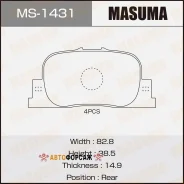 ������� �������� Masuma, AN-604K, NP1035, P83063 rear (1/16) Masuma MS-1431 Masuma, ������ MS1431 ����