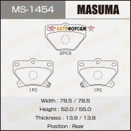 ������� �������� Masuma, AN-635WK, NP1032, P83052 rear (1/16) Masuma MS-1454 Masuma, ������ MS1454 ����