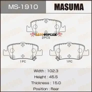 ������� �������� Masuma, AN-8187WK, NP1114, P83080 rear (1/12) Masuma MS-1910 Masuma, ������ MS1910 ����