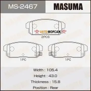������� �������� Masuma, AN-669WK, NP9015, P10005 rear (1/12) Masuma MS-2467 Masuma, ������ MS2467 ����
