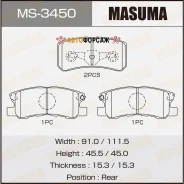 ������� �������� Masuma, AN-632WK, NP3004, P54031 rear (1/12) Masuma MS-3450 Masuma, ������ MS3450 ����