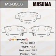 ������� �������� Masuma, AN-8162WK, NP8014, P28046 rear (1/12) Masuma MS-8906 Masuma, ������ MS8906 ����