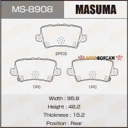 ������� �������� Masuma, AN-8137WK, NP8039, P28038 rear (1/12) Masuma MS-8908 Masuma, ������ MS8908 ����