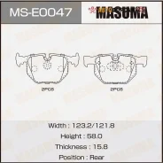 ������� �������� Masuma, AN-4605K, P06044 rear (1/6) Masuma MS-E0047 Masuma, ������ MSE0047 ����