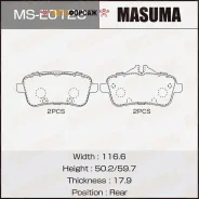 ������� �������� Masuma, P50099 rear (1/12) Masuma MS-E0123 Masuma, ������ MSE0123 ����