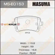 ������� �������� Masuma, AN-4367K rear (1/12) Masuma MS-E0153 Masuma, ������ MSE0153 ����