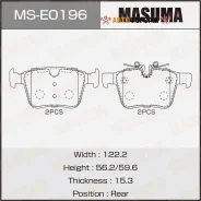 ������� �������� Masuma, P86029 rear (1/12) Masuma MS-E0196 Masuma, ������ MSE0196 ����