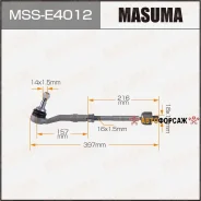 ���� � ������������ Masuma BMW 7-Series (E65) 01-08 (1/12) Masuma MSS-E4012 Masuma MSSE4012 ����
