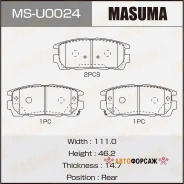 ������� �������� Masuma, AN-8144WK, NP6074, P10004 rear (1/12) Masuma MS-U0024 Masuma, ������ MSU0024 ����