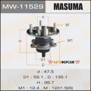 ��������� ���� Masuma rear Toyota AQUA, Corolla AXIO / NHP10, NRE160 (with ABS) Masuma MW-11529 Masuma, ������ MW11529 ����
