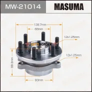 ��������� ���� Masuma front Nissan Pathfinder / R51 (with ABS) Masuma MW-21014 Masuma, �������� MW21014 ����