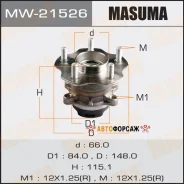 ��������� ���� Masuma rear Nissan Qashqai, X-Trail / T31 (with ABS) Masuma MW-21526 Masuma, ������ MW21526 ����