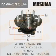 ��������� ���� Masuma rear Honda CR-V / RE4 (with ABS) Masuma MW-51504 Masuma, ������ MW51504 ����