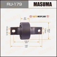 ����������� Masuma Civic /EG#/ rear Masuma RU-179 Masuma RU179 ����