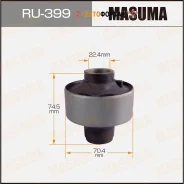 ����������� Masuma Mark II, Chaser, Cresta /JZX93, 105/ front Masuma RU-399 Masuma RU399 ����