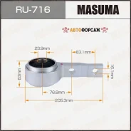 ����������� Masuma Nissan Teana / J31 front Masuma RU-716 Masuma RU716 ����
